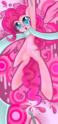 Size: 1500x3200 | Tagged: safe, artist:cyanaeolin, pinkie pie, g4, female, solo