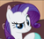 Size: 1228x1080 | Tagged: safe, edit, screencap, rarity, g4, my little pony: friendship is magic, rarity takes manehattan, dreamworks face, female, looking at you, raised eyebrow, solo