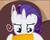 Size: 1280x1015 | Tagged: safe, edit, rarity, g4, rarity takes manehattan, corn, eating, female, herbivore, meme, solo