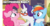 Size: 981x510 | Tagged: safe, pinkie pie, rainbow dash, rarity, g4, rarity takes manehattan, caption, glasses, impact font, rarity's glasses, title drop