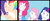 Size: 1024x432 | Tagged: safe, edit, fluttershy, pinkie pie, rainbow dash, rarity, twilight sparkle, human, g4, anime, anime color edit, art theft, comic, female, humanized, kiss on the lips, kissing, lesbian, light skin, ship:raridash, shipping