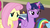 Size: 1366x768 | Tagged: safe, screencap, fluttershy, rarity, twilight sparkle, alicorn, pony, g4, expression, female, lidded eyes, mare, smiling, twilight sparkle (alicorn)