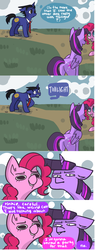 Size: 500x400 | Tagged: safe, artist:askswiftjustice, pinkie pie, twilight sparkle, alicorn, pony, turnabout storm, g4, ace attorney, female, mare, phoenix wright, twilight sparkle (alicorn)