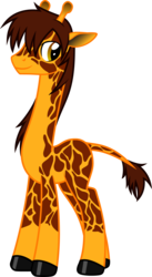 Size: 1121x2045 | Tagged: safe, artist:tsabak, oc, oc only, giraffe, chou, solo