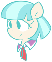 Size: 1039x1243 | Tagged: safe, artist:furrgroup, coco pommel, earth pony, pony, g4, cute, female, mare, portrait, simple background, smiling, solo, transparent background