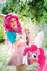 Size: 640x960 | Tagged: safe, artist:clefchan, pinkie pie, human, equestria girls, g4, cosplay, irl, irl human, photo, solo