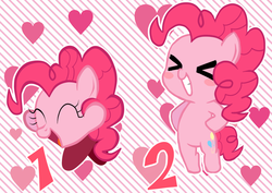 Size: 620x439 | Tagged: safe, artist:momo, pinkie pie, g4, cute, diapinkes, swag