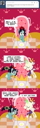 Size: 1102x3487 | Tagged: safe, artist:alisonwonderland1951, king candy, ponified, sugar rush, tumblr, vanellope von schweetz, wreck-it ralph