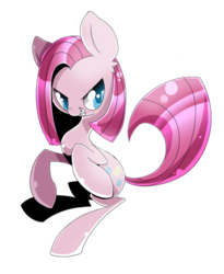 Size: 600x731 | Tagged: safe, artist:pegasisters82, pinkie pie, g4, female, pinkamena diane pie, solo