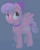 Size: 2542x3195 | Tagged: safe, artist:inkwel-mlp, oc, oc only, oc:powder puff, bow, collar, solo