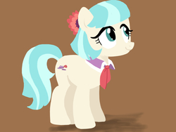 Size: 1024x768 | Tagged: safe, artist:starliechaser, coco pommel, g4, rarity takes manehattan, female, solo