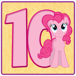 Size: 600x600 | Tagged: safe, artist:doctorxfizzle, pinkie pie, g4, female, numbers, slot machine, solo, vector