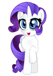 Size: 1087x1536 | Tagged: safe, artist:coltsteelstallion, rarity, pony, unicorn, g4, cute, female, horn, mare, raribetes, simple background, solo, transparent background