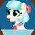 Size: 1500x1500 | Tagged: safe, artist:mikoruthehedgehog, coco pommel, g4, female, portrait, solo