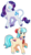 Size: 698x1246 | Tagged: safe, artist:rose-mcsugar, coco pommel, rarity, classical unicorn, g4, rarity takes manehattan, cloven hooves, duo, duo female, female, horn, leonine tail, simple background, transparent background, unshorn fetlocks