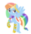 Size: 756x846 | Tagged: safe, artist:princess-big-mac, rainbow dash, pegasus, pony, g4, my little pony: friendship is magic, the best night ever, clothes, dress, female, gala dress, lineless, simple background, solo, transparent background