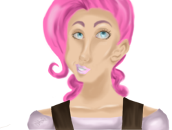 Size: 800x600 | Tagged: safe, artist:flutterdash777, pinkie pie, human, g4, female, humanized, light skin, solo