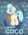 Size: 460x576 | Tagged: safe, artist:crankydoodle, coco pommel, g4, rarity takes manehattan, conan o'brien, female, palindrome get, parody, solo