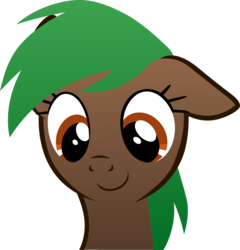 Size: 1551x1618 | Tagged: safe, artist:baumkuchenpony, artist:rosemaryspice, oc, oc only, oc:rosemary spice, happy, simple background, smiling, solo, transparent background, vector