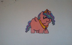 Size: 1280x800 | Tagged: safe, princess celestia, alicorn, fluffy pony, pony, g4, cheek puffing, female, smarty friend, solo, traditional art