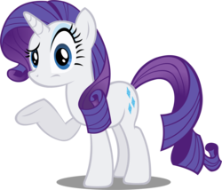 Size: 3584x3071 | Tagged: safe, artist:doctor-g, rarity, dragonshy, g4, female, reaction image, simple background, solo, transparent background, vector