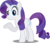 Size: 3584x3071 | Tagged: safe, artist:doctor-g, rarity, dragonshy, g4, female, reaction image, simple background, solo, transparent background, vector