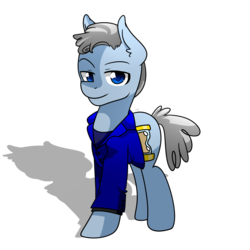 Size: 2000x2000 | Tagged: safe, artist:derpiliciouspony, doctor whooves, time turner, earth pony, pony, g4, male, ponified, solo, twelfth doctor