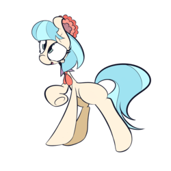Size: 4000x4000 | Tagged: safe, artist:turtlefarminguy, coco pommel, earth pony, pony, g4, absurd resolution, female, mare, simple background, solo, transparent background