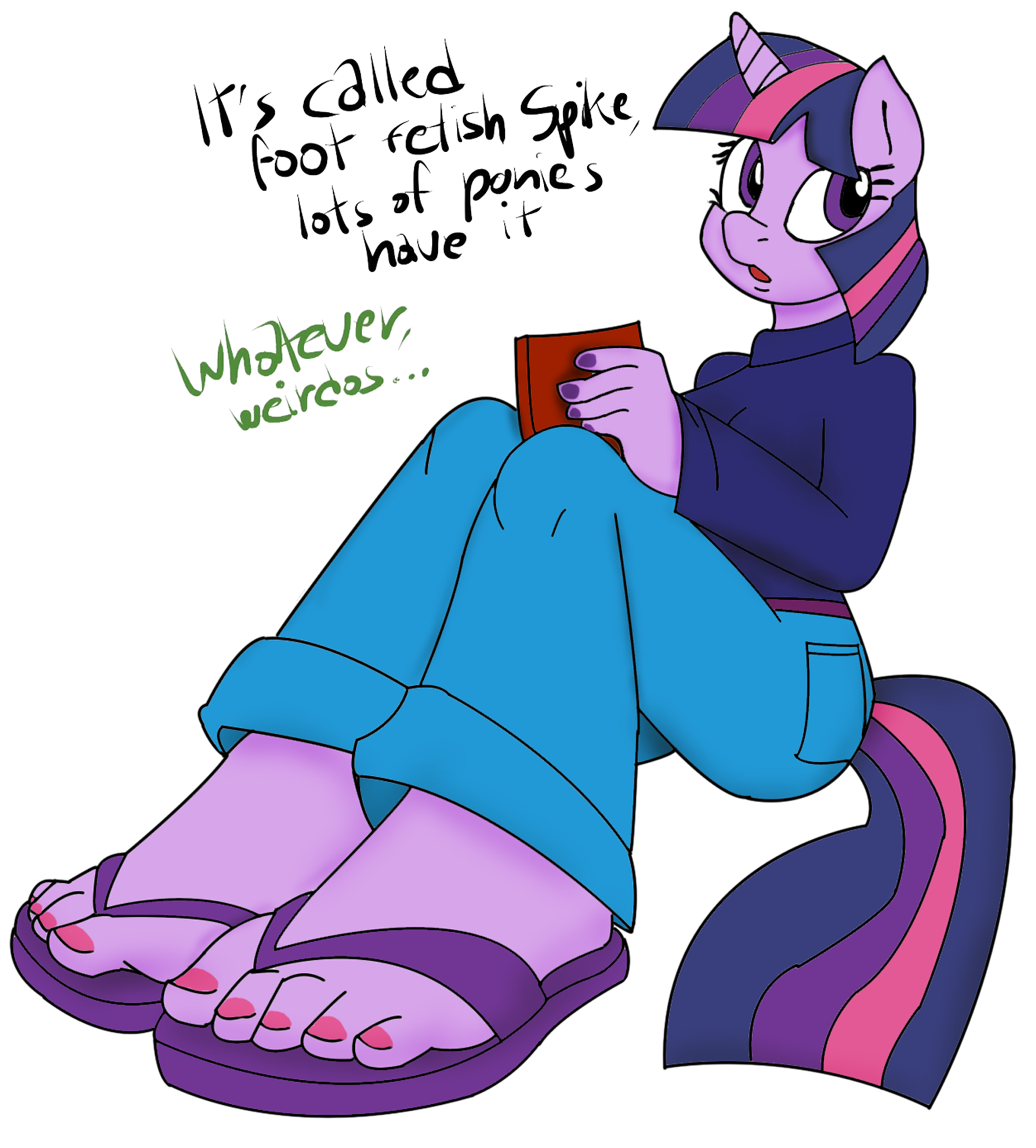 Mlp Feet Porn - 517054 - anthro, artist:sweethd, book, clothes, colored ...