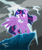 Size: 2475x2954 | Tagged: safe, artist:danmakuman, twilight sparkle, alicorn, pony, g4, female, lightning, magic, mare, solo, twilight sparkle (alicorn)