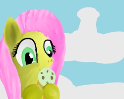 Size: 1000x800 | Tagged: safe, artist:askthestoneleaf, fluttershy, g4, female, ice cream, solo