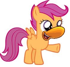 Size: 235x226 | Tagged: safe, edit, scootaloo, pegasus, pony, g4, beak, club penguin, female, solo