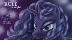 Size: 1920x1080 | Tagged: safe, artist:bronybiscuitbites, princess luna, g4, female, product placement, solo, wallpaper