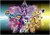 Size: 650x460 | Tagged: safe, artist:sonicpegasus, applejack, fluttershy, pinkie pie, rainbow dash, rarity, twilight sparkle, alicorn, bird, pony, g4, element of generosity, element of honesty, element of kindness, element of laughter, element of loyalty, element of magic, elements of harmony, female, hooves, mane six, mare, twilight sparkle (alicorn), unshorn fetlocks