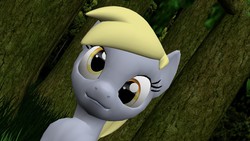 Size: 1600x900 | Tagged: safe, derpy hooves, pegasus, pony, g4, 3d, cute, female, gmod, mare, solo