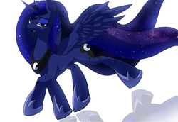 Size: 2000x1377 | Tagged: safe, artist:cakewasgood, princess luna, g4, female, solo