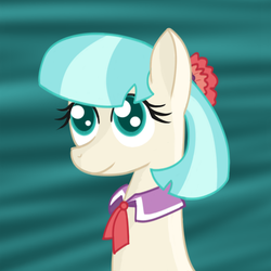 Size: 720x720 | Tagged: safe, artist:alexthejones, coco pommel, g4, female, solo