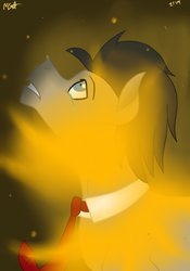 Size: 748x1069 | Tagged: safe, artist:neonstreaksns, doctor whooves, time turner, g4, crying, doctor who, male, regeneration, solo, the doctor
