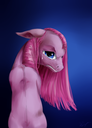 Size: 650x900 | Tagged: safe, artist:cuttledreams, pinkie pie, g4, crying, female, pinkamena diane pie, solo