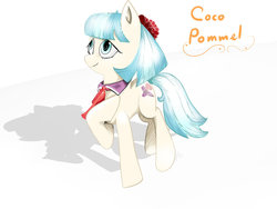 Size: 1024x768 | Tagged: safe, artist:supersckatte678, coco pommel, g4, my little pony: friendship is magic, rarity takes manehattan, female, solo