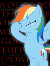 Size: 1845x2446 | Tagged: safe, artist:iflysna94, rainbow dash, g4, crying, female, solo