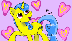 Size: 1280x730 | Tagged: safe, artist:flutteralpaca, lemon hearts, g4, female, solo