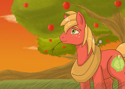 Size: 800x568 | Tagged: safe, artist:himanuts, big macintosh, earth pony, pony, g4, male, solo, stallion