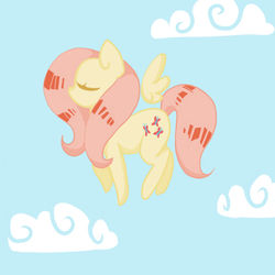 Size: 1000x1000 | Tagged: safe, artist:thatkidnamedflorence, fluttershy, g4, female, solo