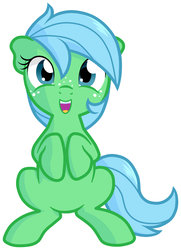 Size: 1173x1619 | Tagged: safe, artist:furrgroup, oc, oc only, oc:sweet tea, pony, cute, looking at you, open mouth, simple background, smiling, solo