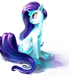 Size: 2000x2200 | Tagged: safe, artist:schouher, rarity, g4, female, solo