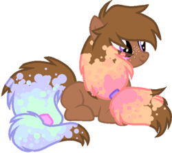 Size: 584x521 | Tagged: safe, artist:k-ouha, oc, oc only, earth pony, pony, solo