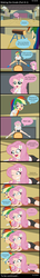 Size: 1975x13680 | Tagged: safe, artist:garretthegarret, fluttershy, rainbow dash, comic:making the grade, equestria girls, g4, comic, crying, human coloration, tears of pain