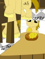 Size: 784x1020 | Tagged: safe, artist:kunoichipikachu, oc, oc only, comic, deasly, macro, pov