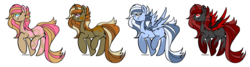 Size: 3000x800 | Tagged: safe, artist:rainbowsxarexcool, oc, oc only, alicorn, pony, alicorn oc